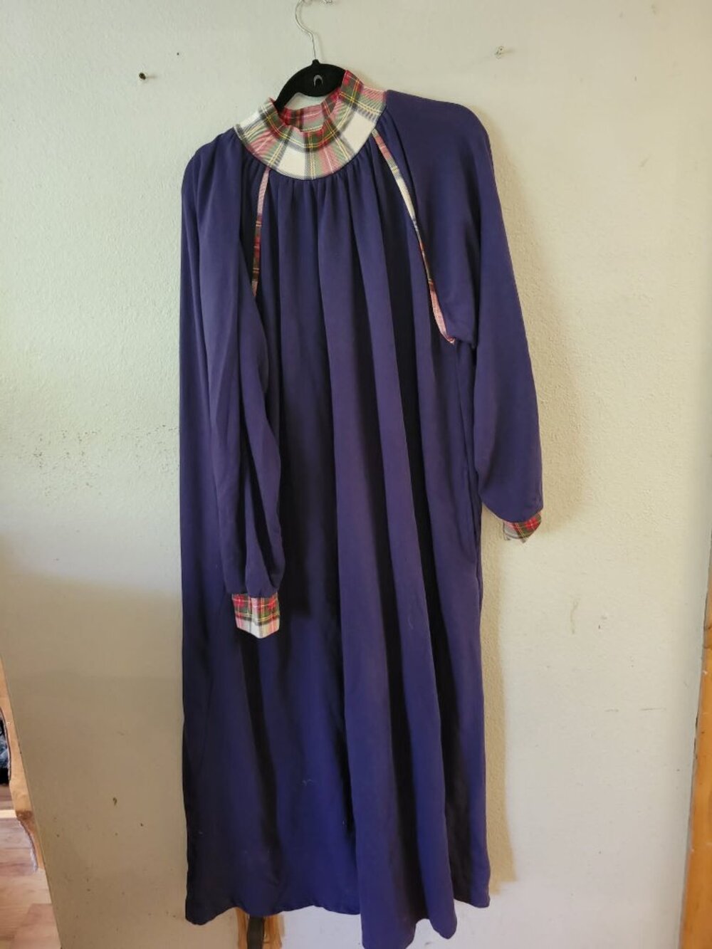 Only Necessities Vintage Women's Velvet Velour Robe 3XL Full Length